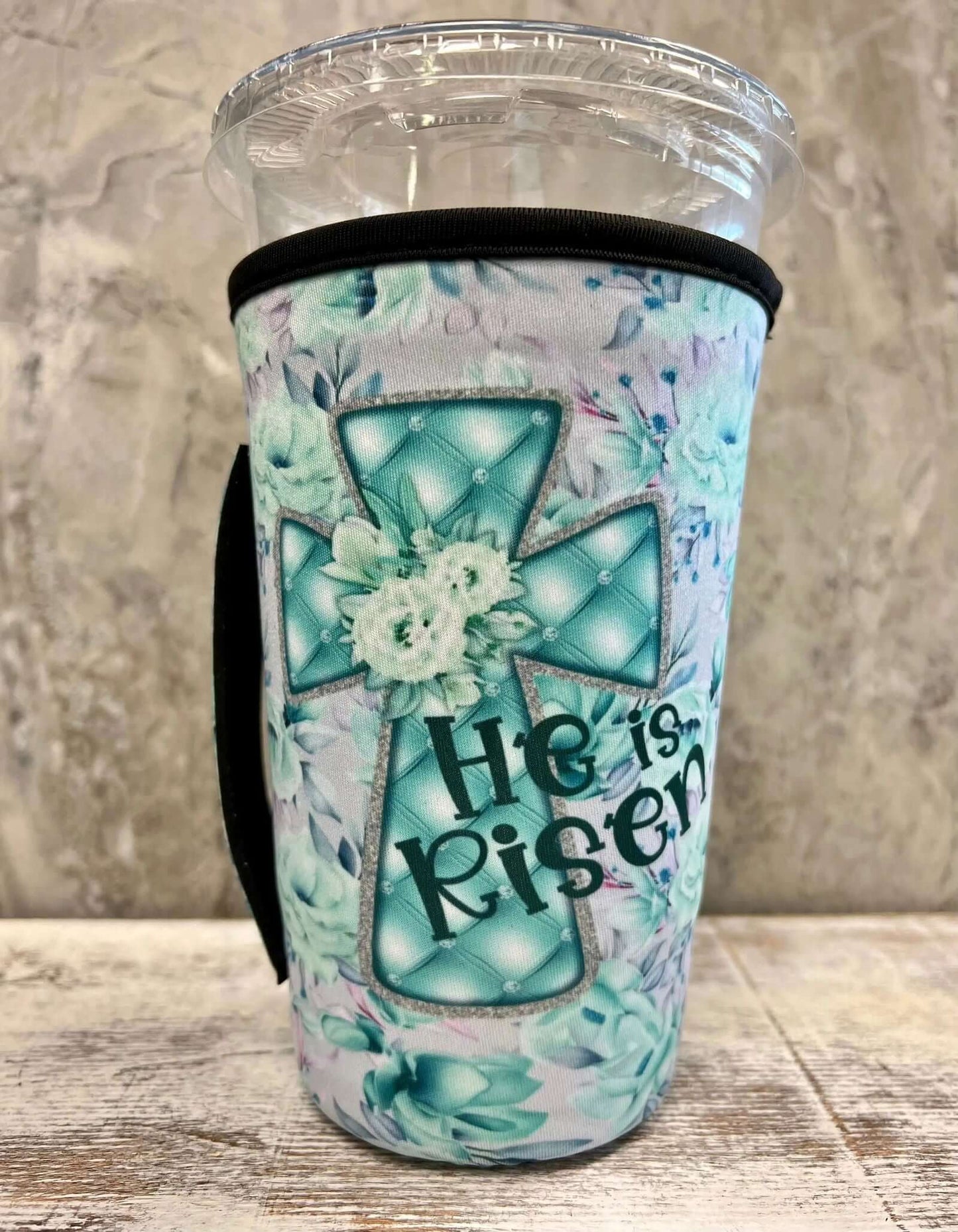 20 OZ He is RISEN Insulated Cup Cover