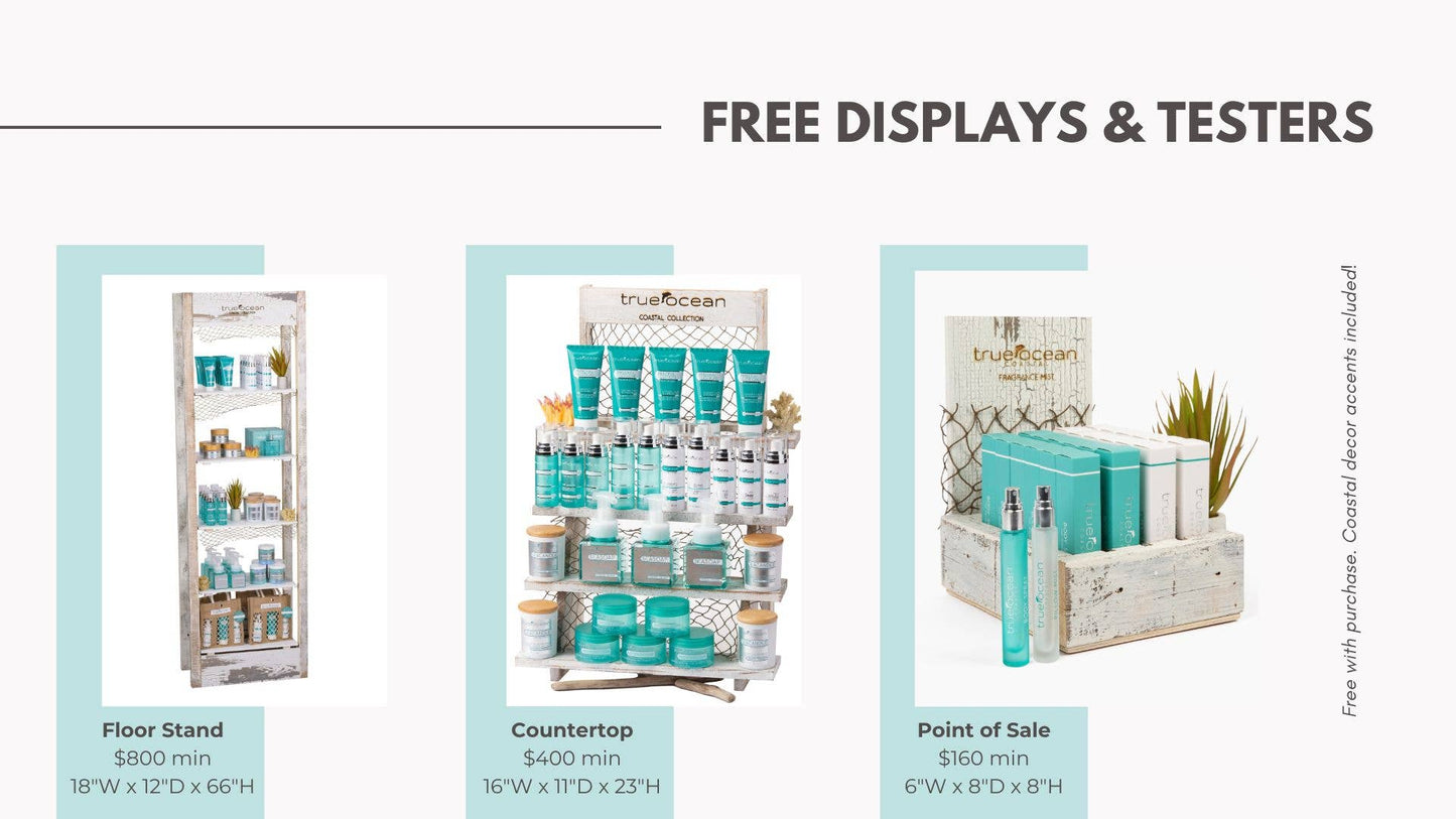 Coastal - Eau de Parfum sampler card (2ml) - Pack of 20