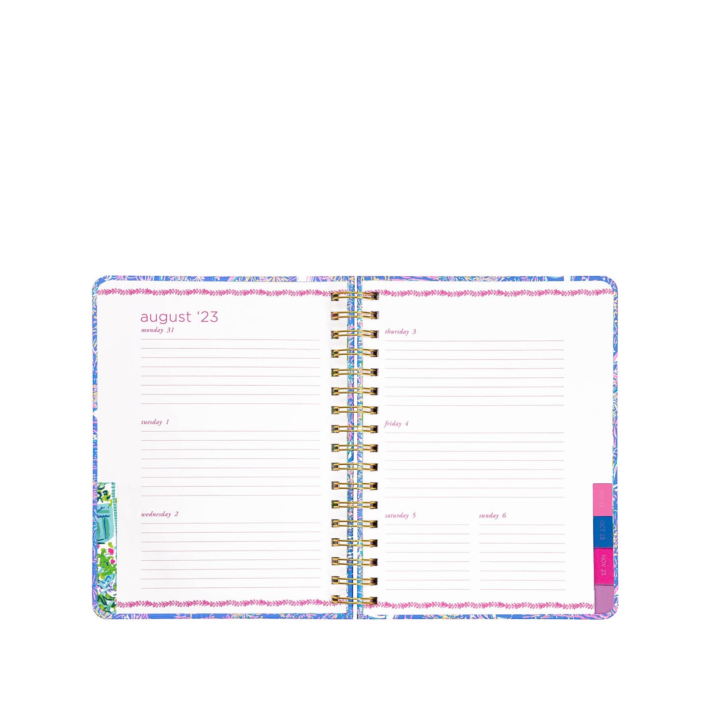 Large 17 Month Agenda - It's a Sailabration