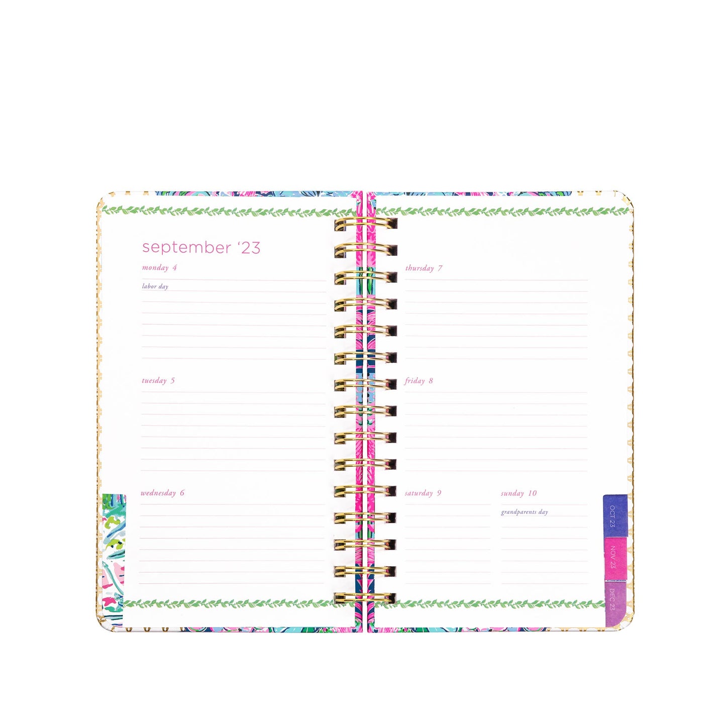 Medium 17 Month Agenda - Always Be Blooming