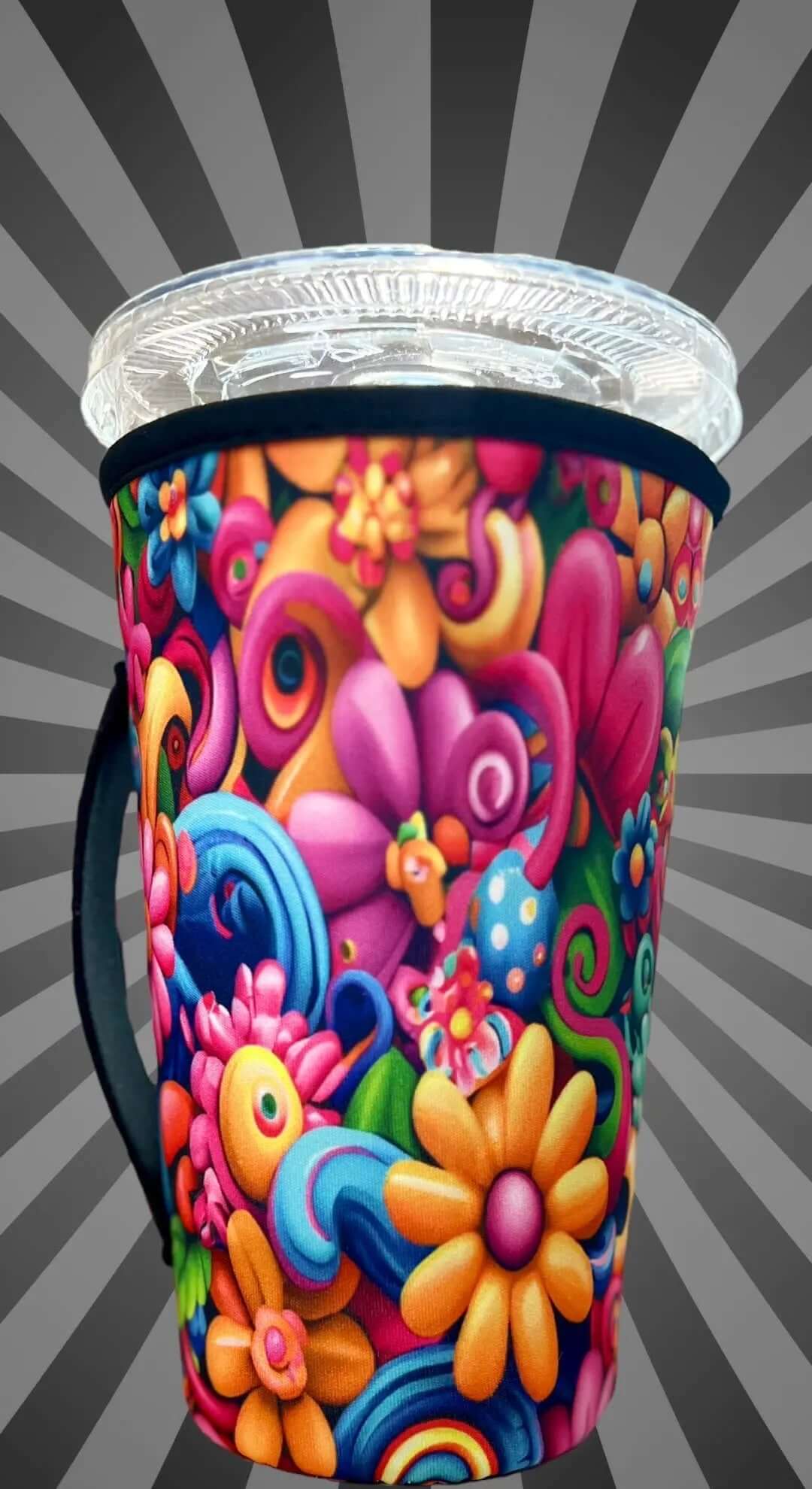 20 OZ Fun Day Abstract Insulated Cup Cover Sleeve