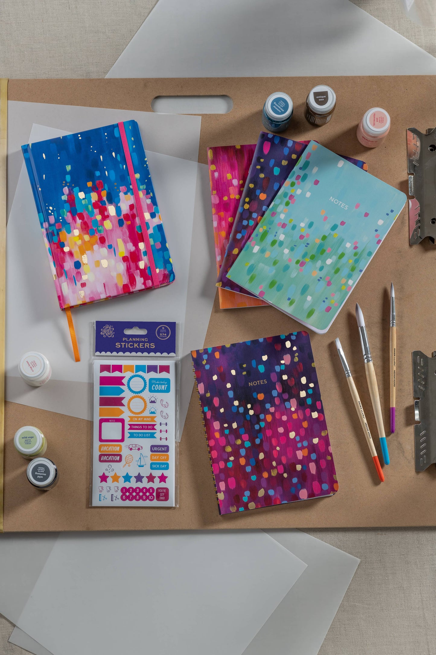 Fresh & Colorful High Note® Planning Stickers