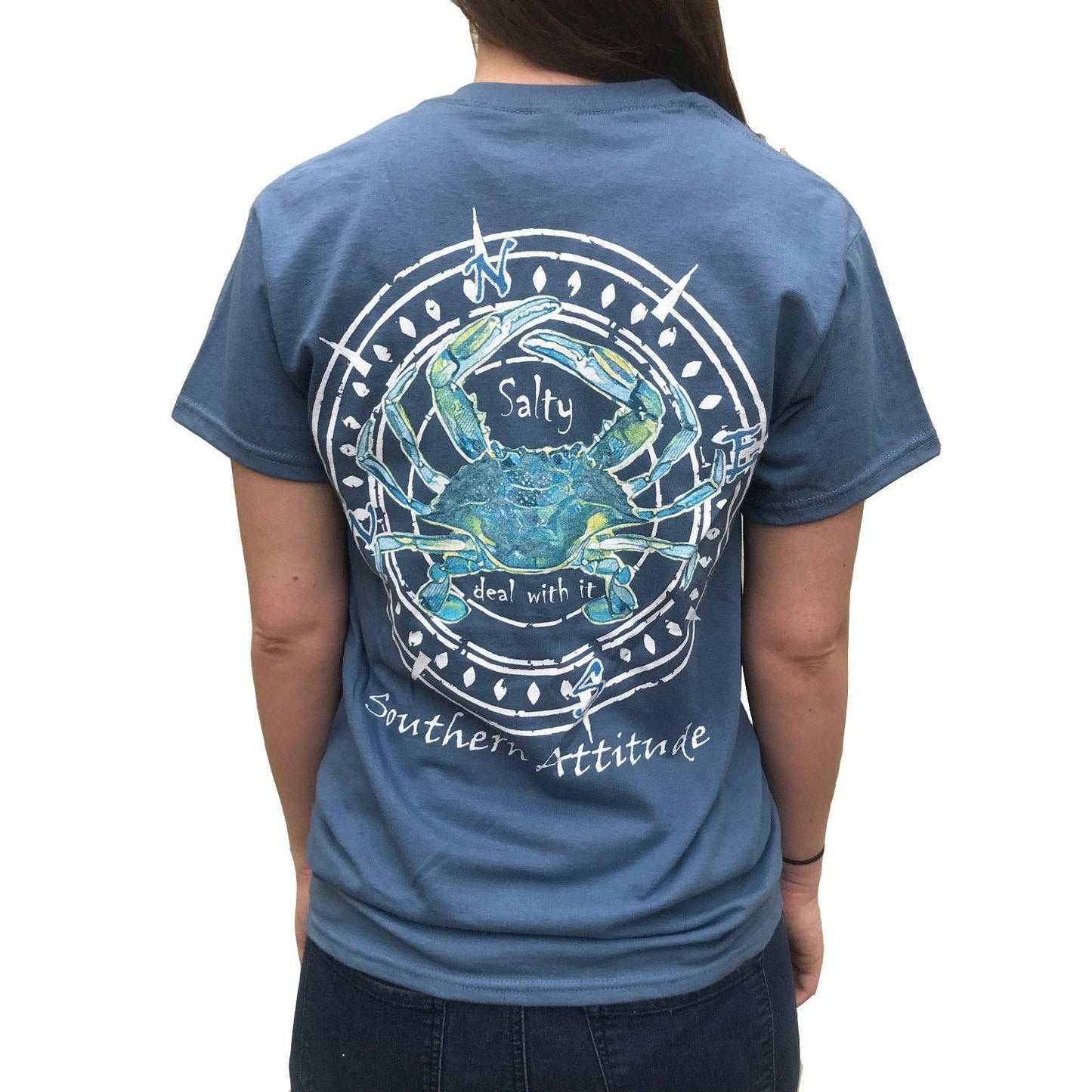Salty Crab Indigo Shirt