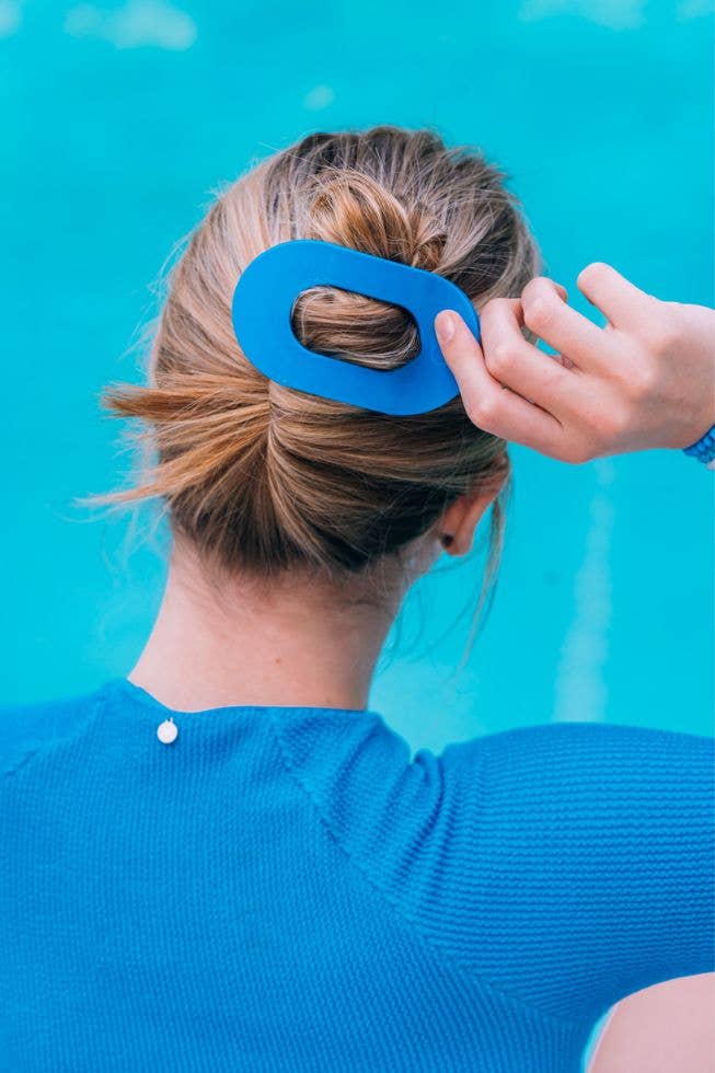Bora Bora Medium Flat Round Hair Clip