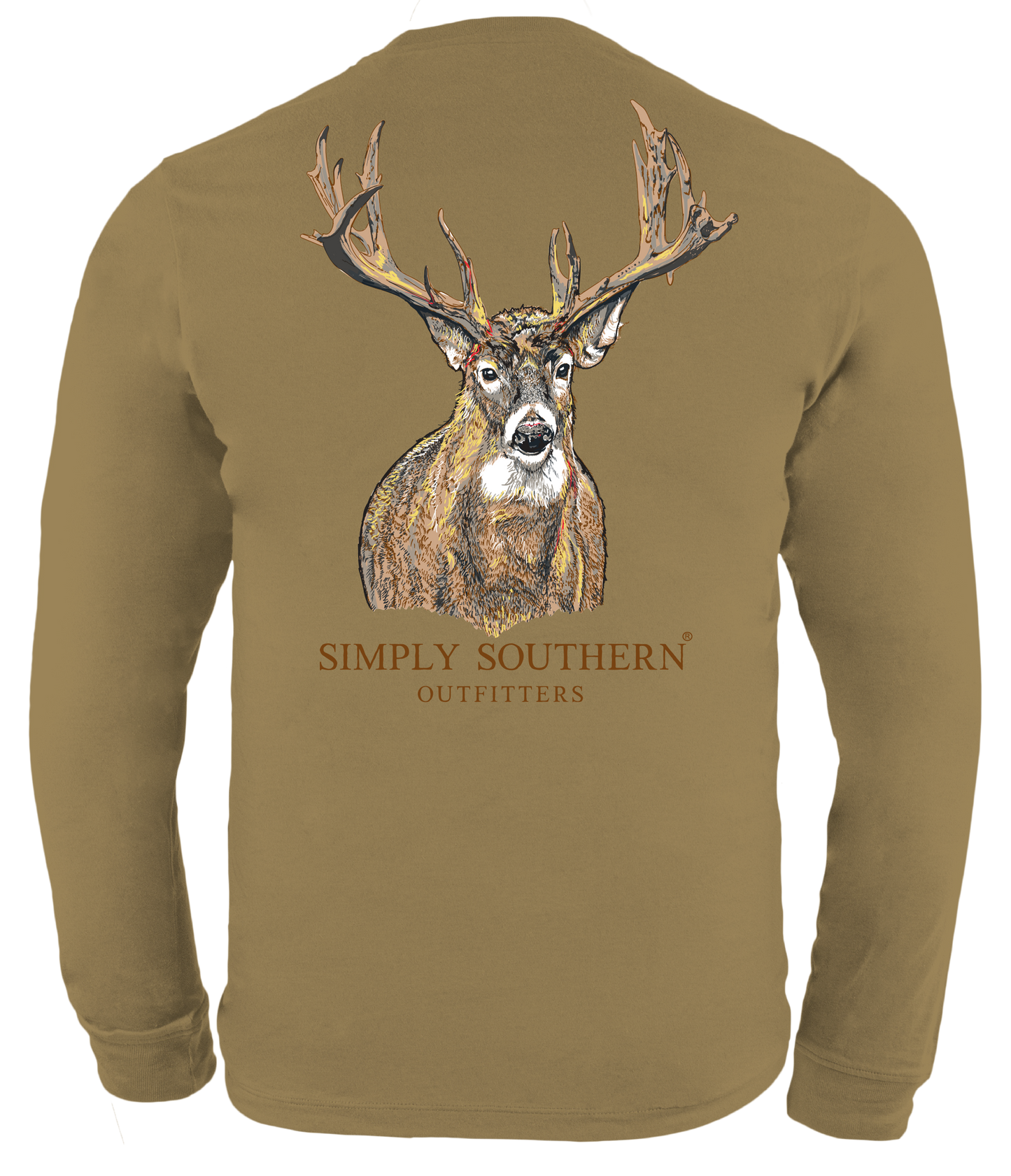 Unisex Tupelo Deer Long Sleeve Shirt