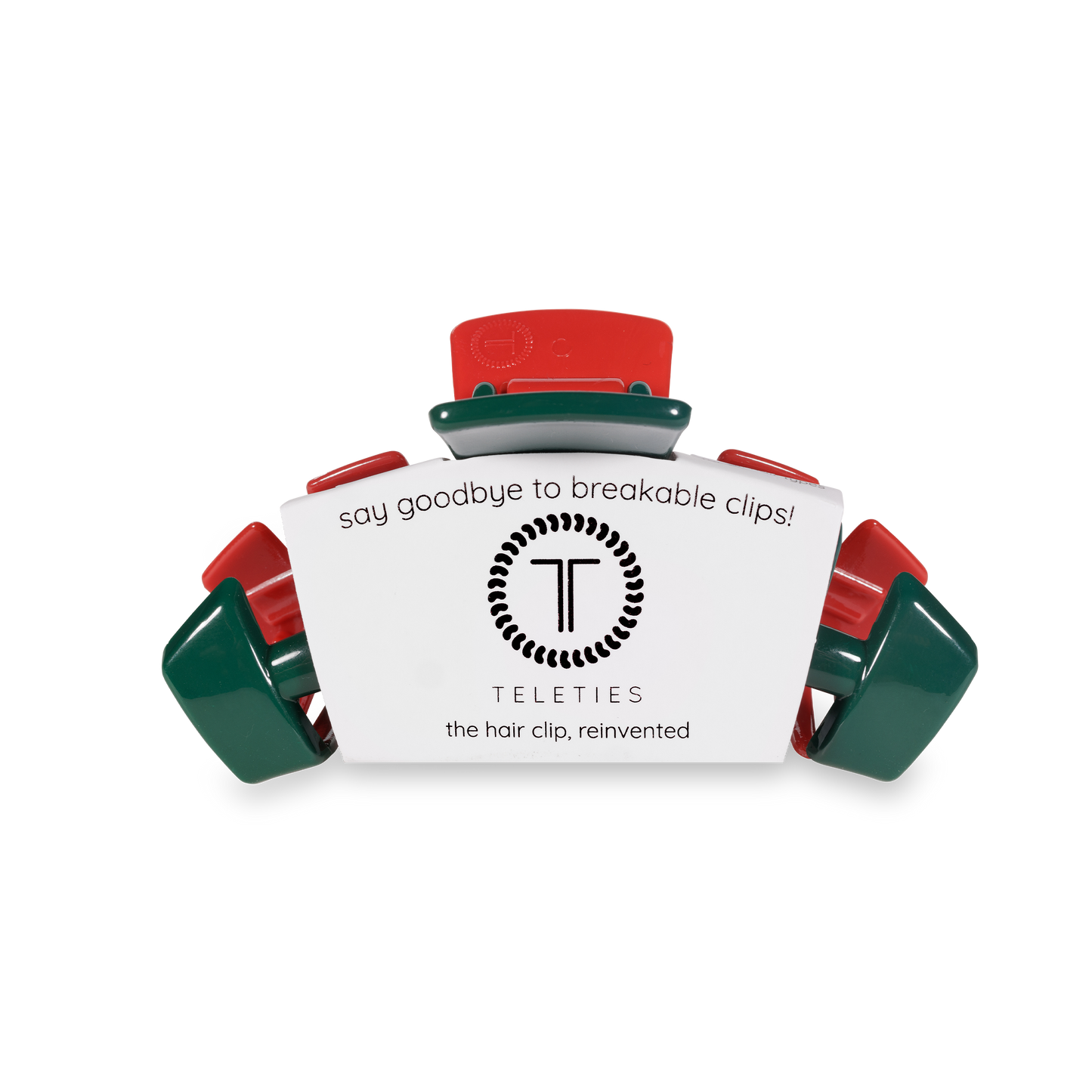 Classic Red and Green Hair Clips