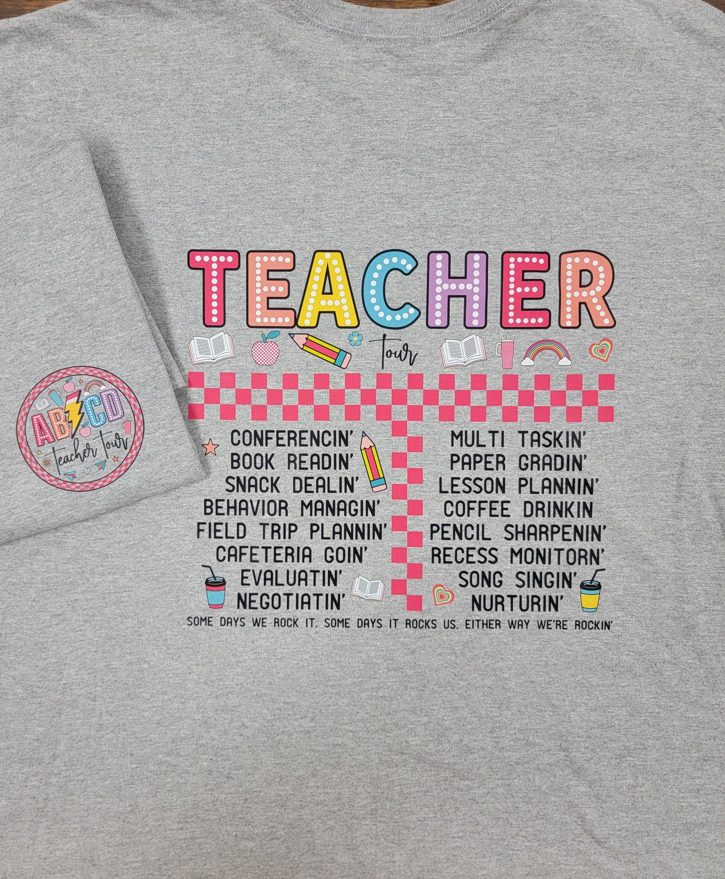 "Teacher Tour" Shirt