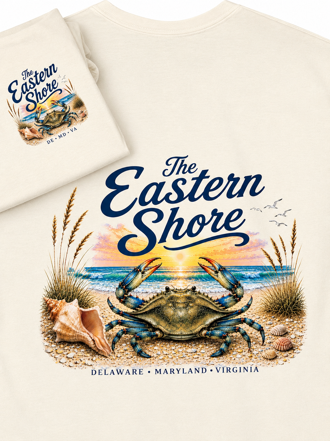 "The Eastern Shore" Crab Shirt