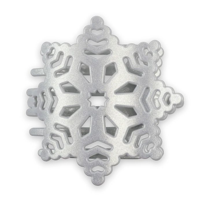 Snowflake Flat Hair Clip