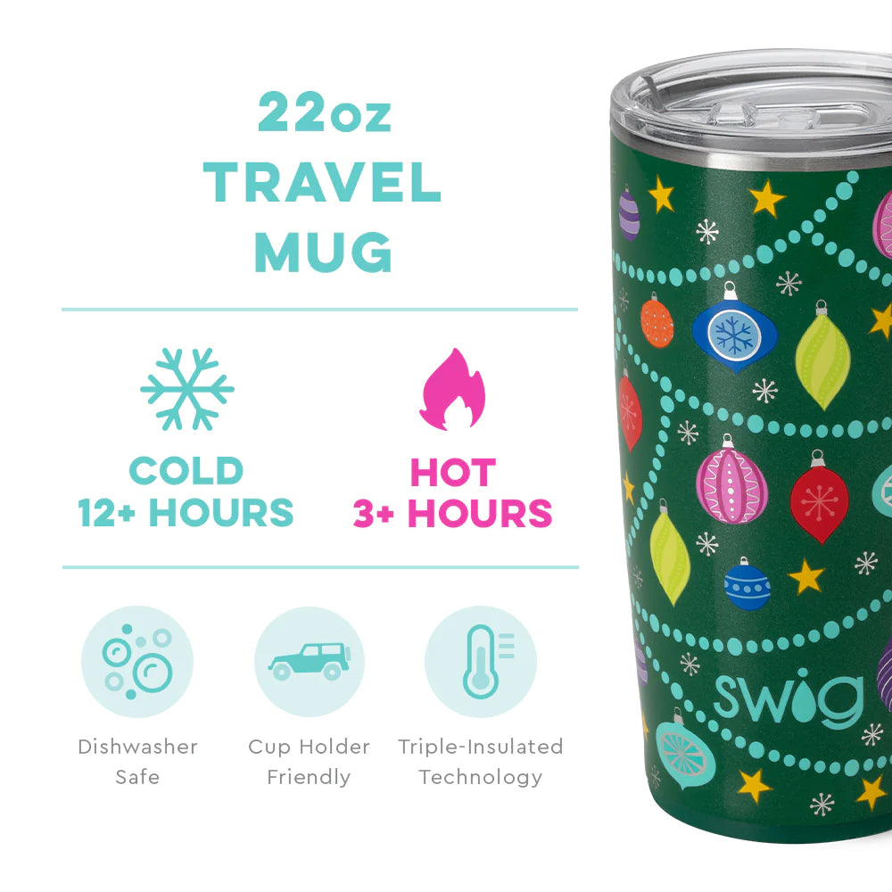 O Christmas Tree Travel Mug (22oz)
