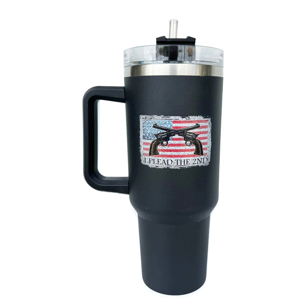 "I Plead The 2nd" 40oz Tumbler