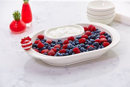 Deck The Halls - Red Ornament Mini (A171)