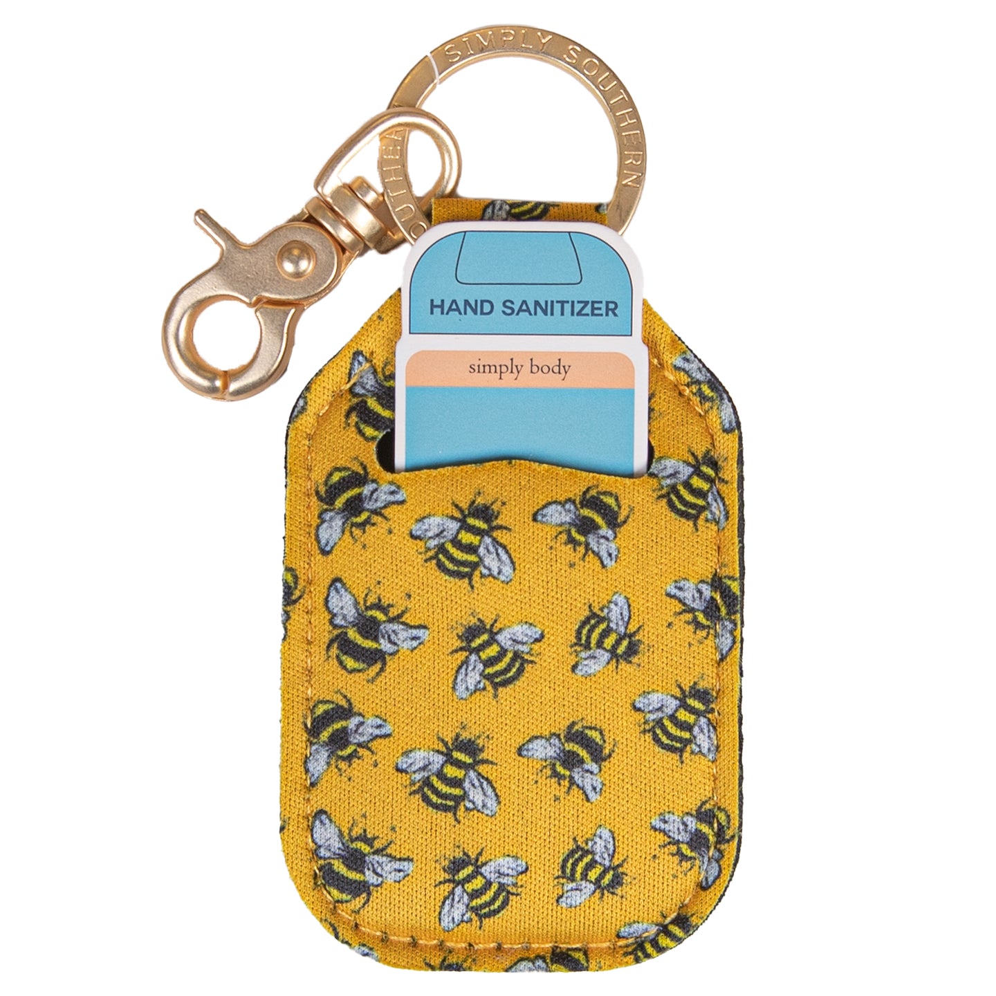 Keychain Sanitizer Holder-Series 2 (Multiple Colors)