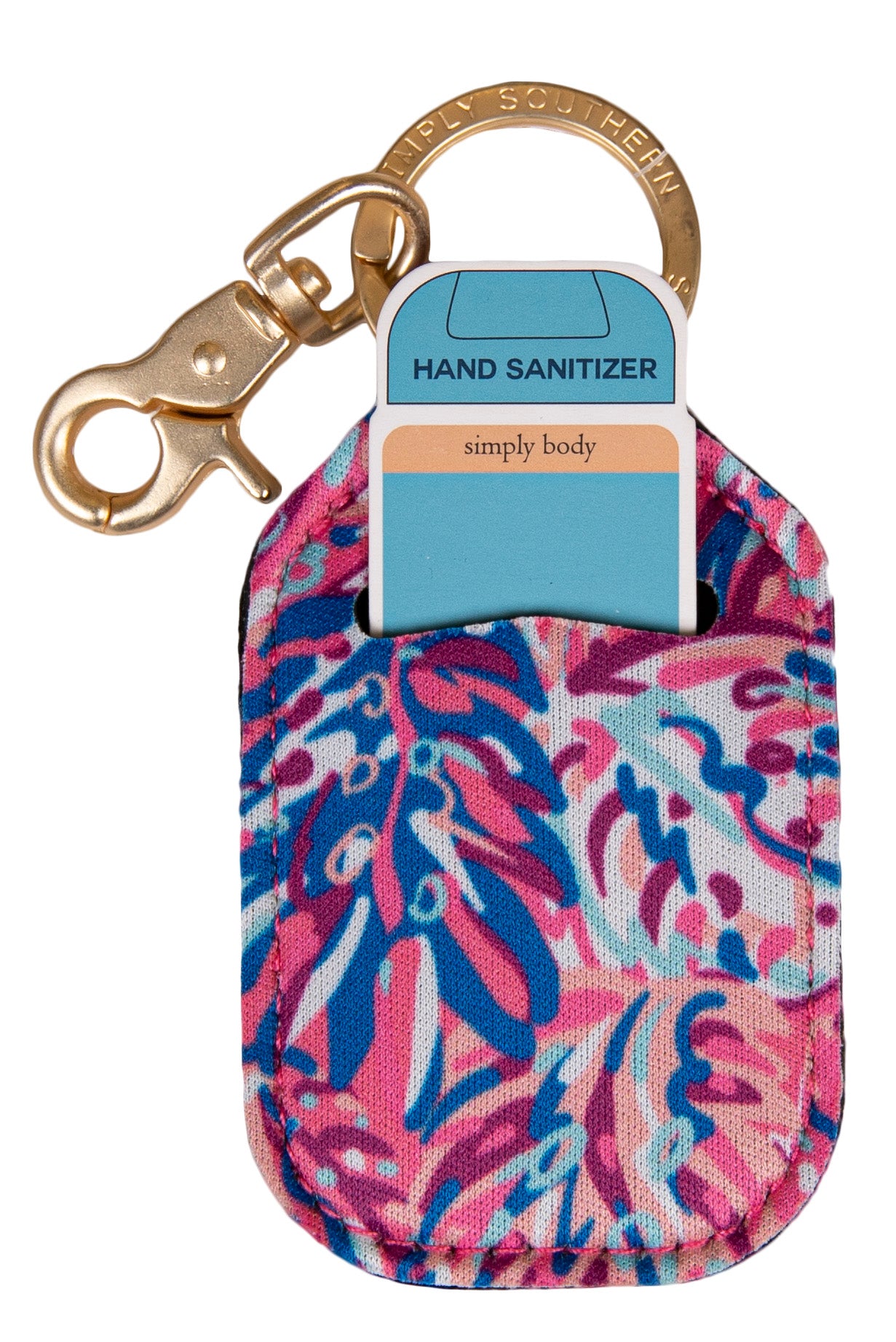 Keychain Sanitizer Holder-Series 2 (Multiple Colors)