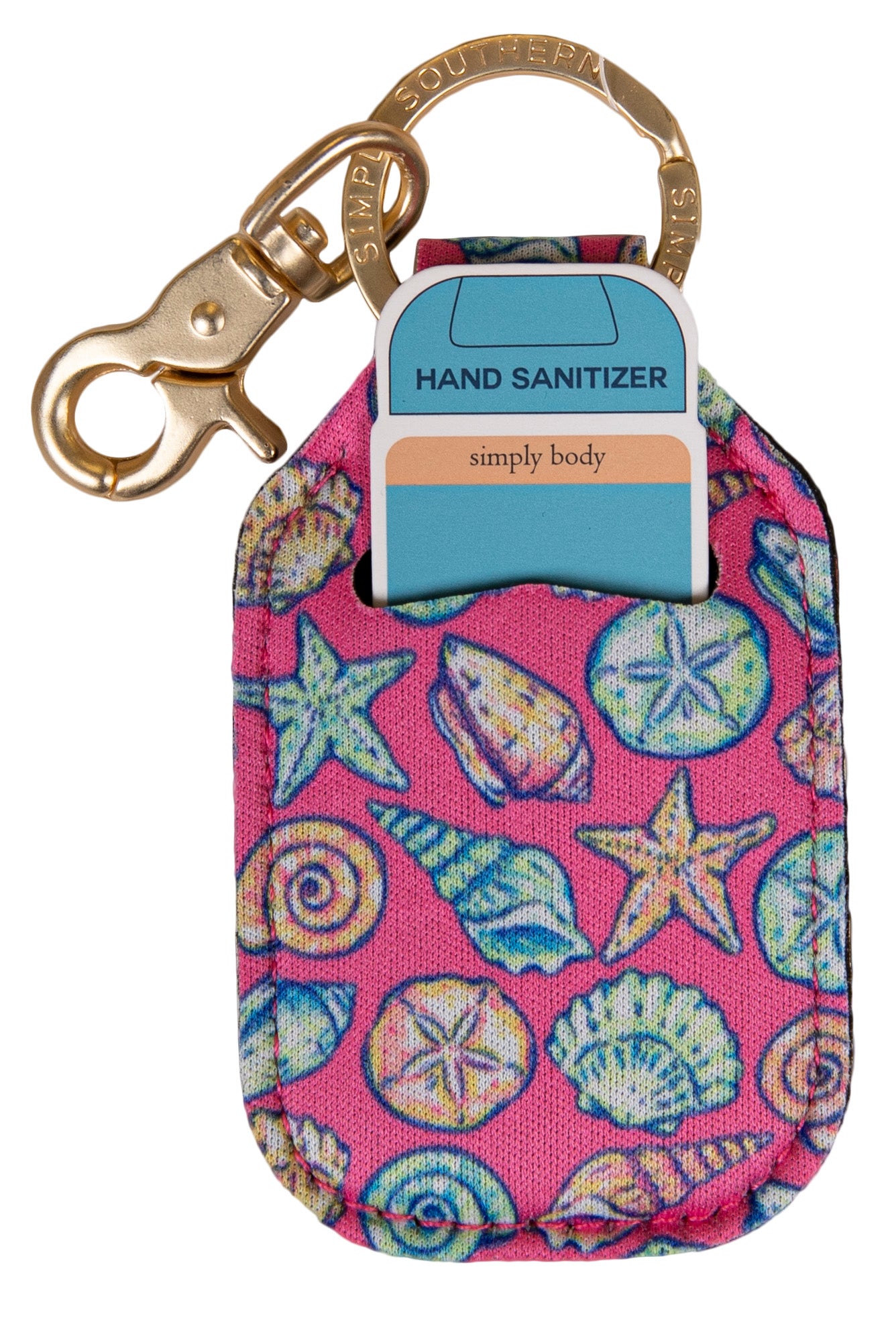 Keychain Sanitizer Holder-Series 2 (Multiple Colors)
