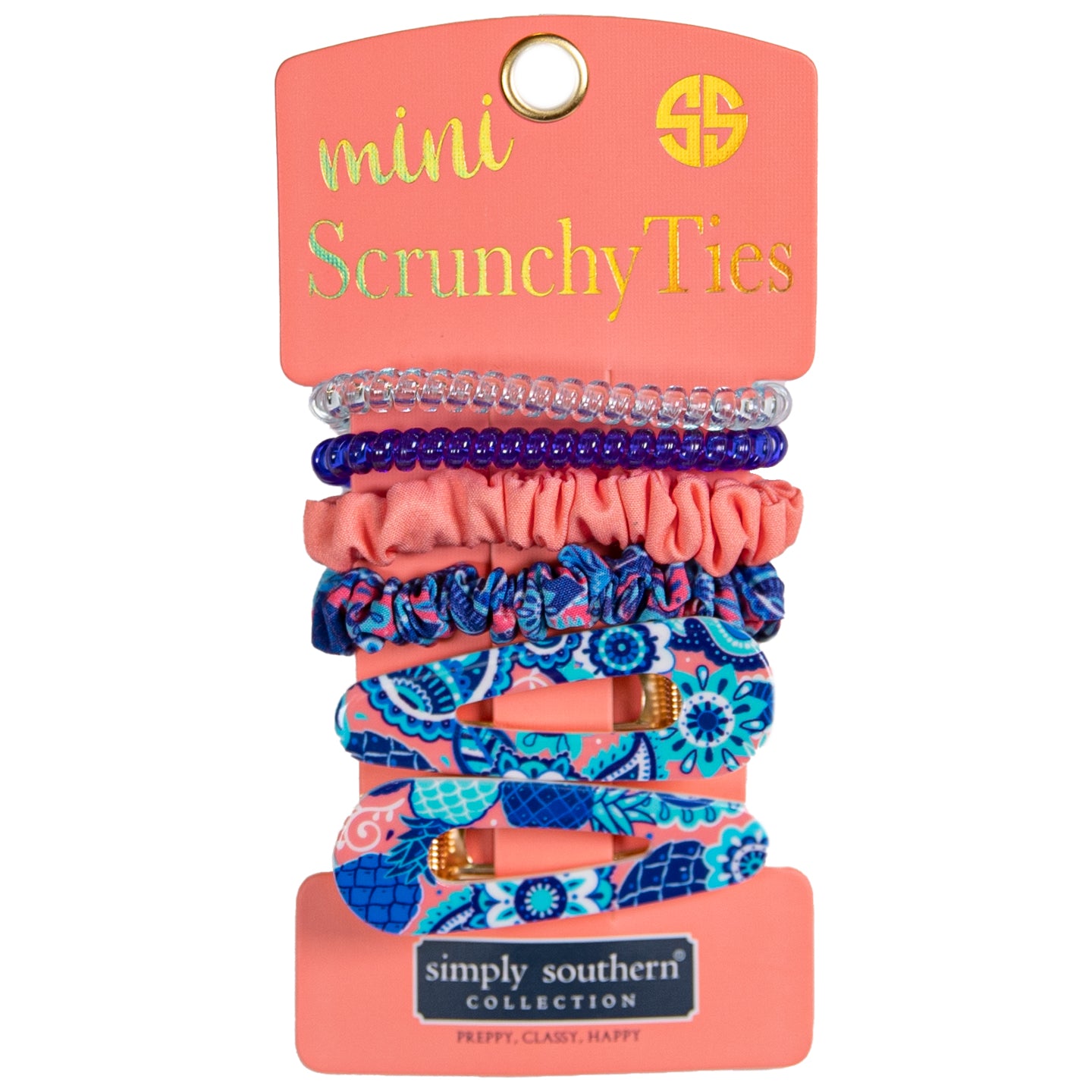 Mini Scrunchy Ties (Multiple Colors)
