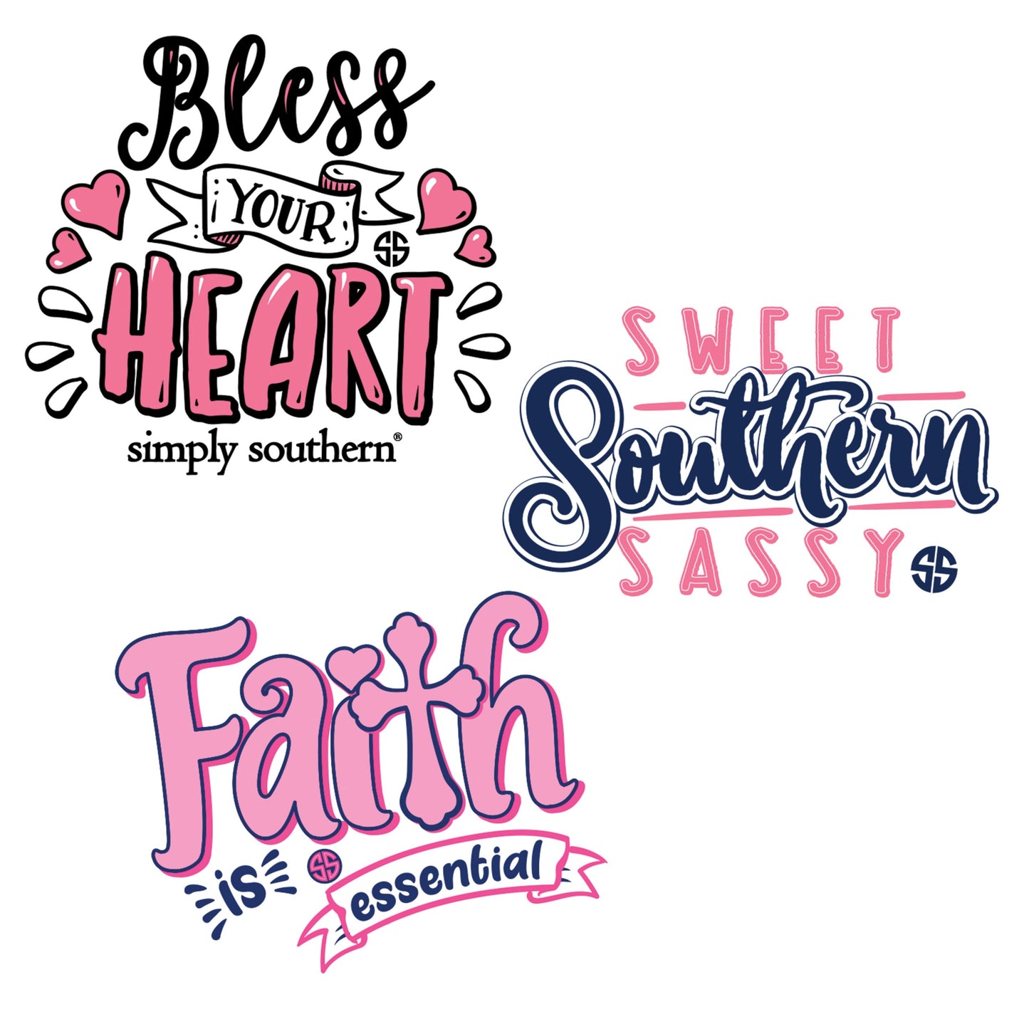 3-Pack Sticker Sets