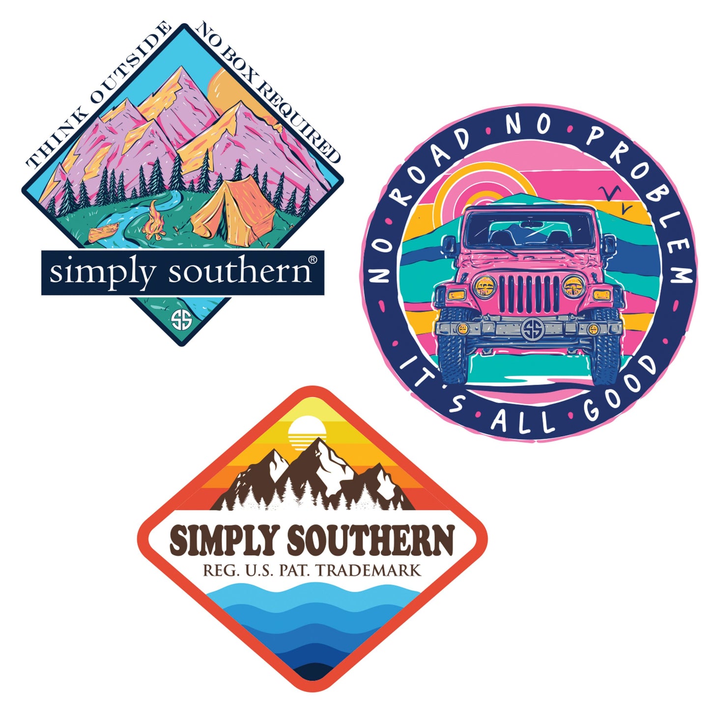 3-Pack Sticker Sets