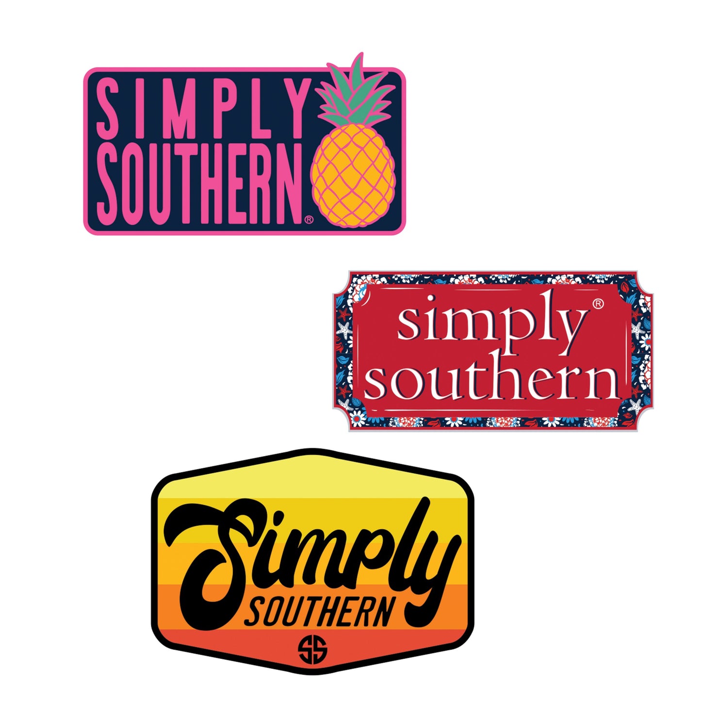 3-Pack Sticker Sets