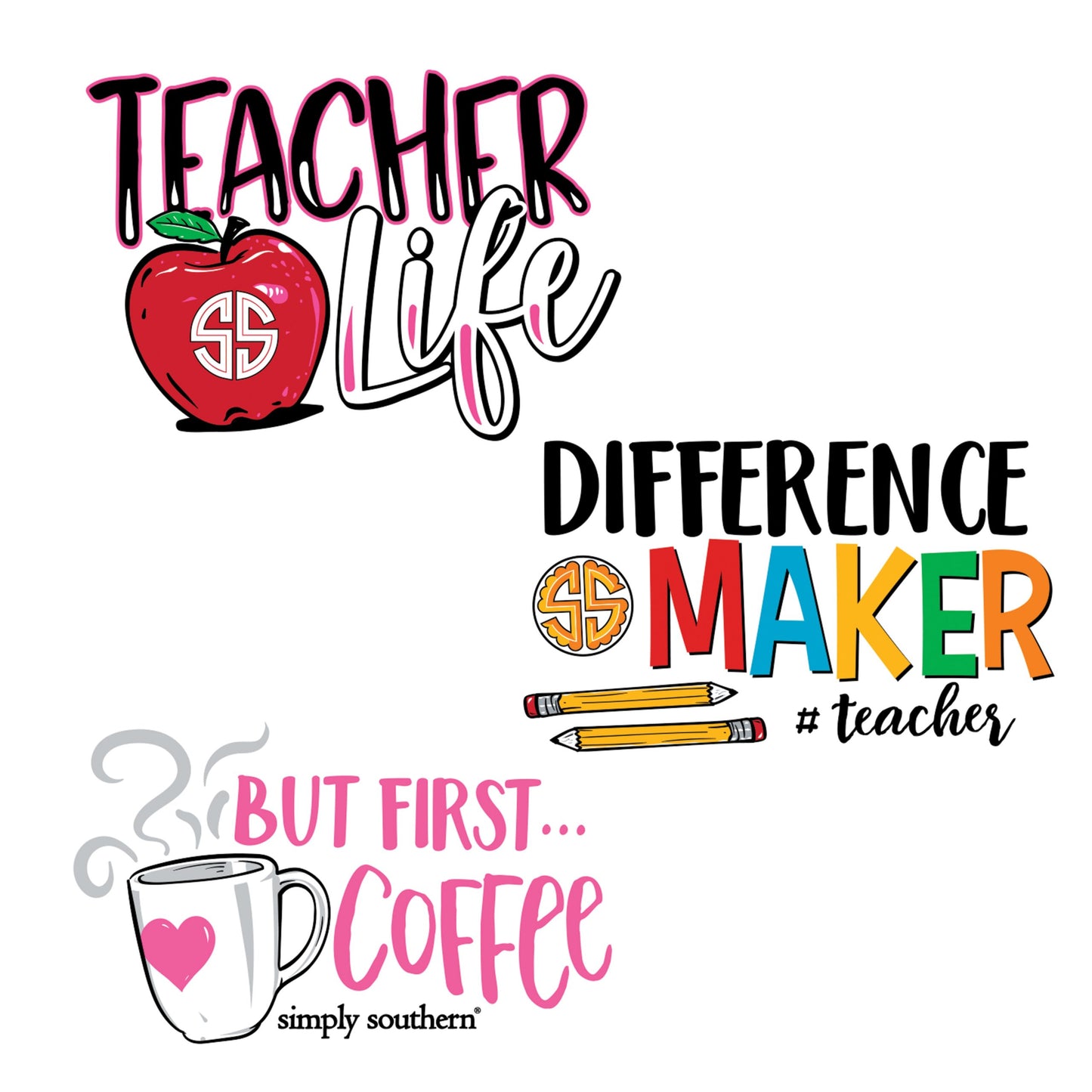 3-Pack Sticker Sets