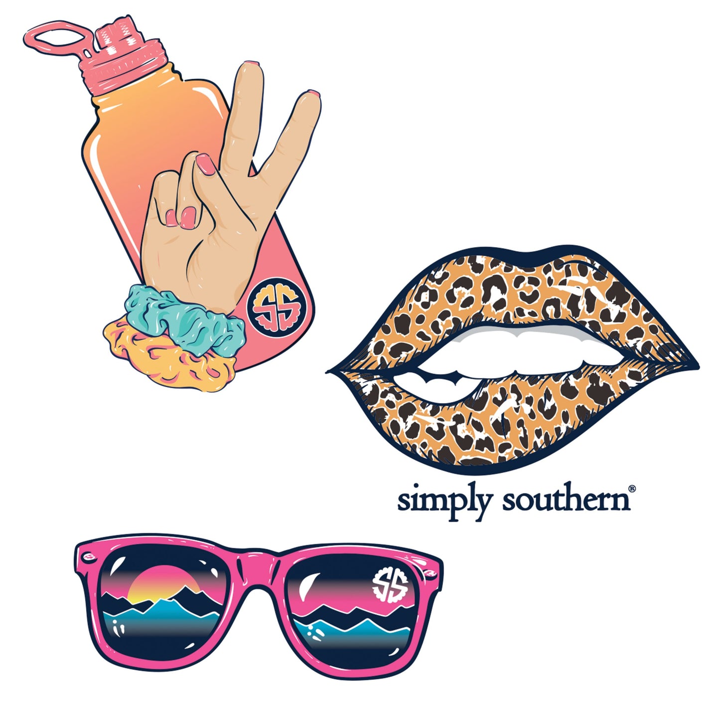 3-Pack Sticker Sets