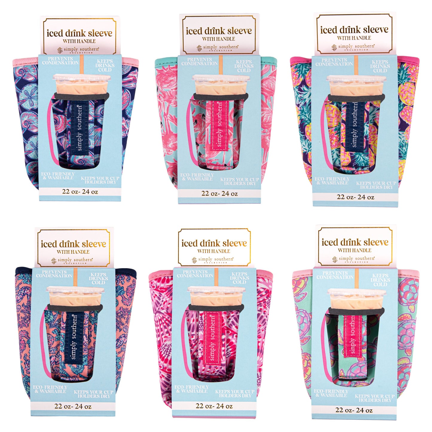 Iced Drink Sleeves with Handle