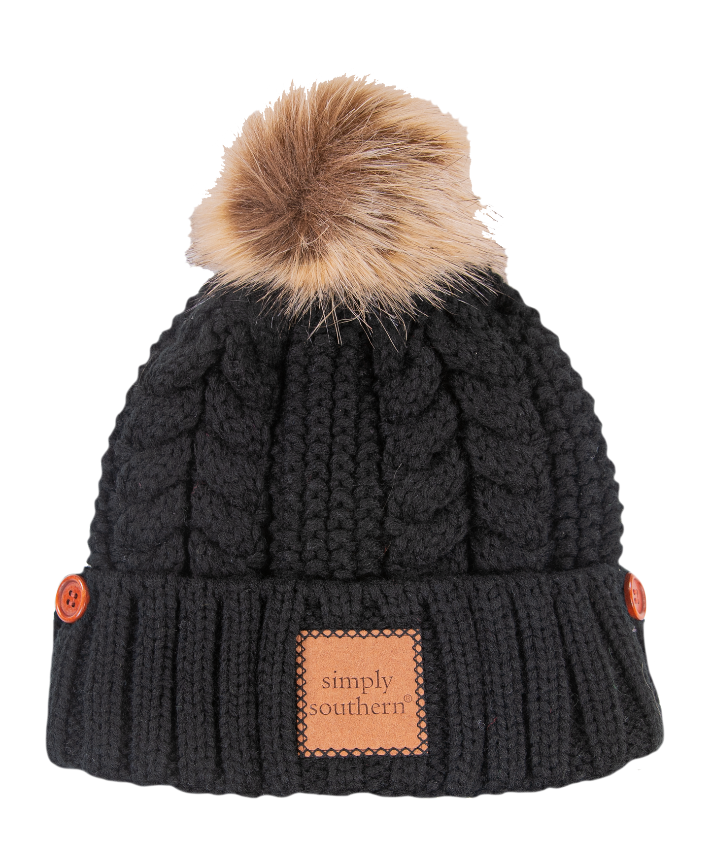 Pom Pom Beanie (Multiple Colors)