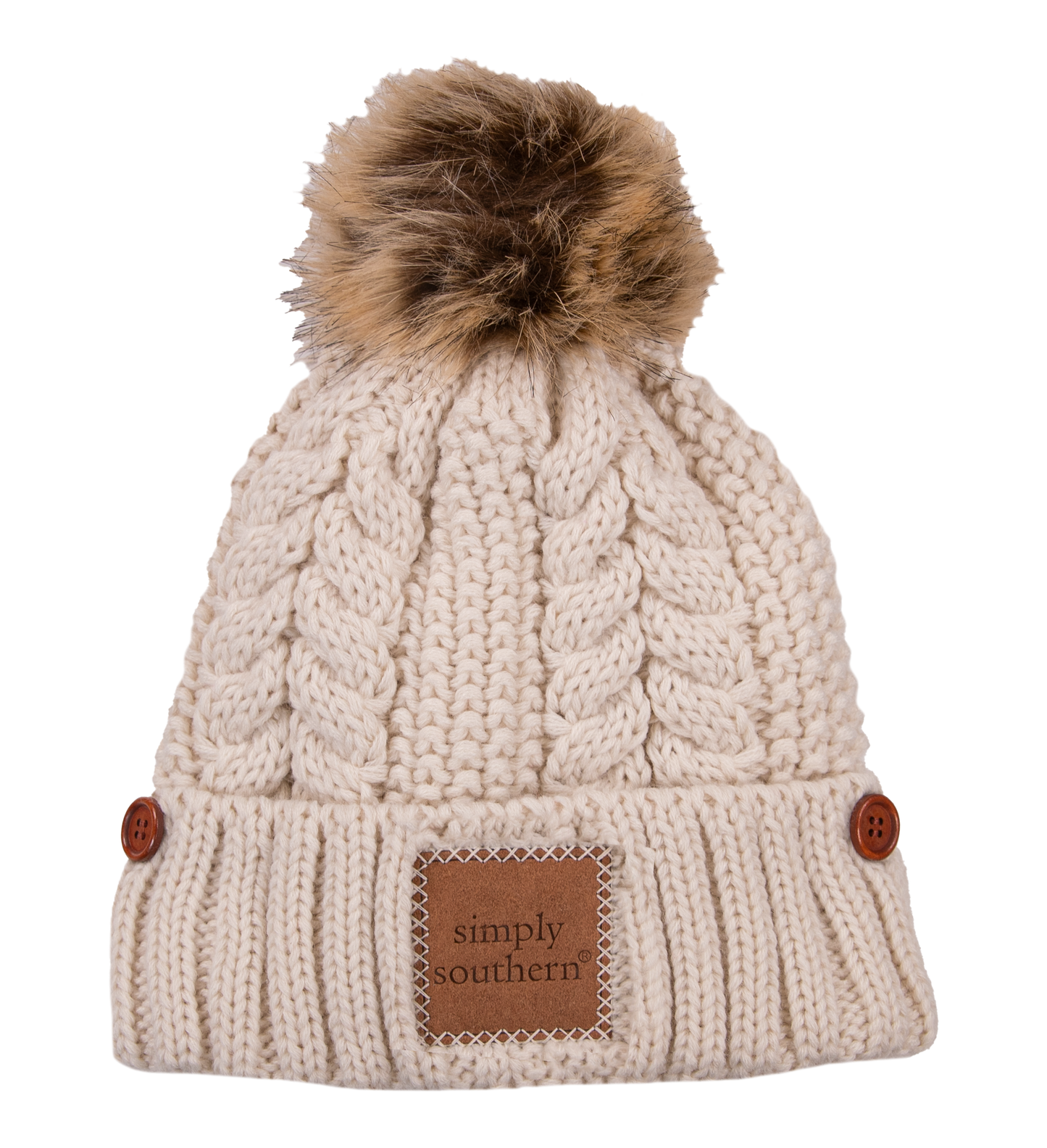 Pom Pom Beanie (Multiple Colors)