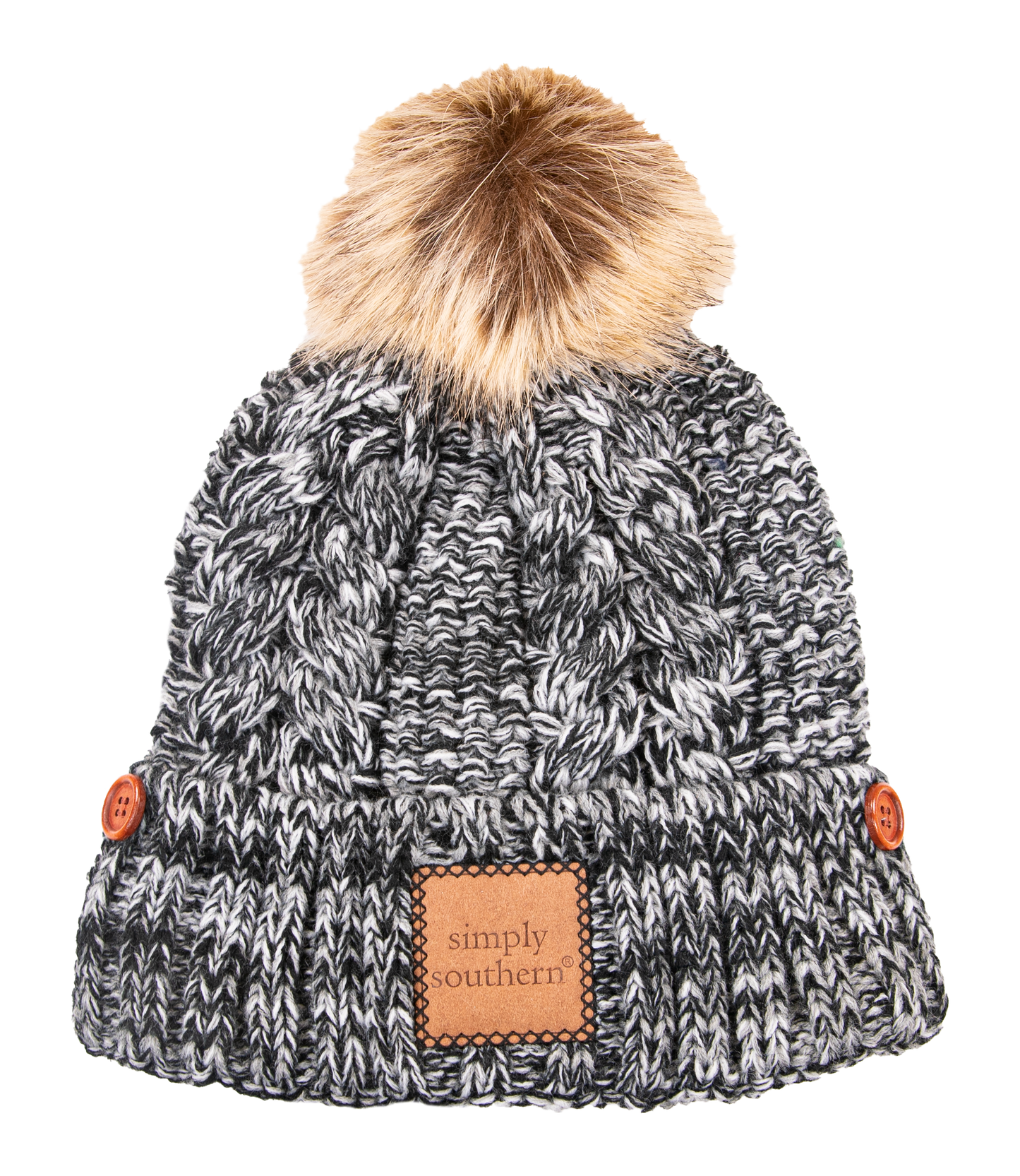 Pom Pom Beanie (Multiple Colors)