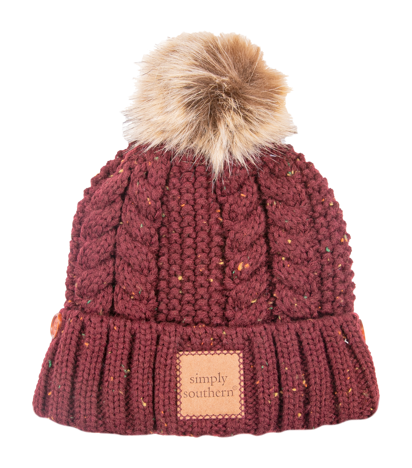 Pom Pom Beanie (Multiple Colors)
