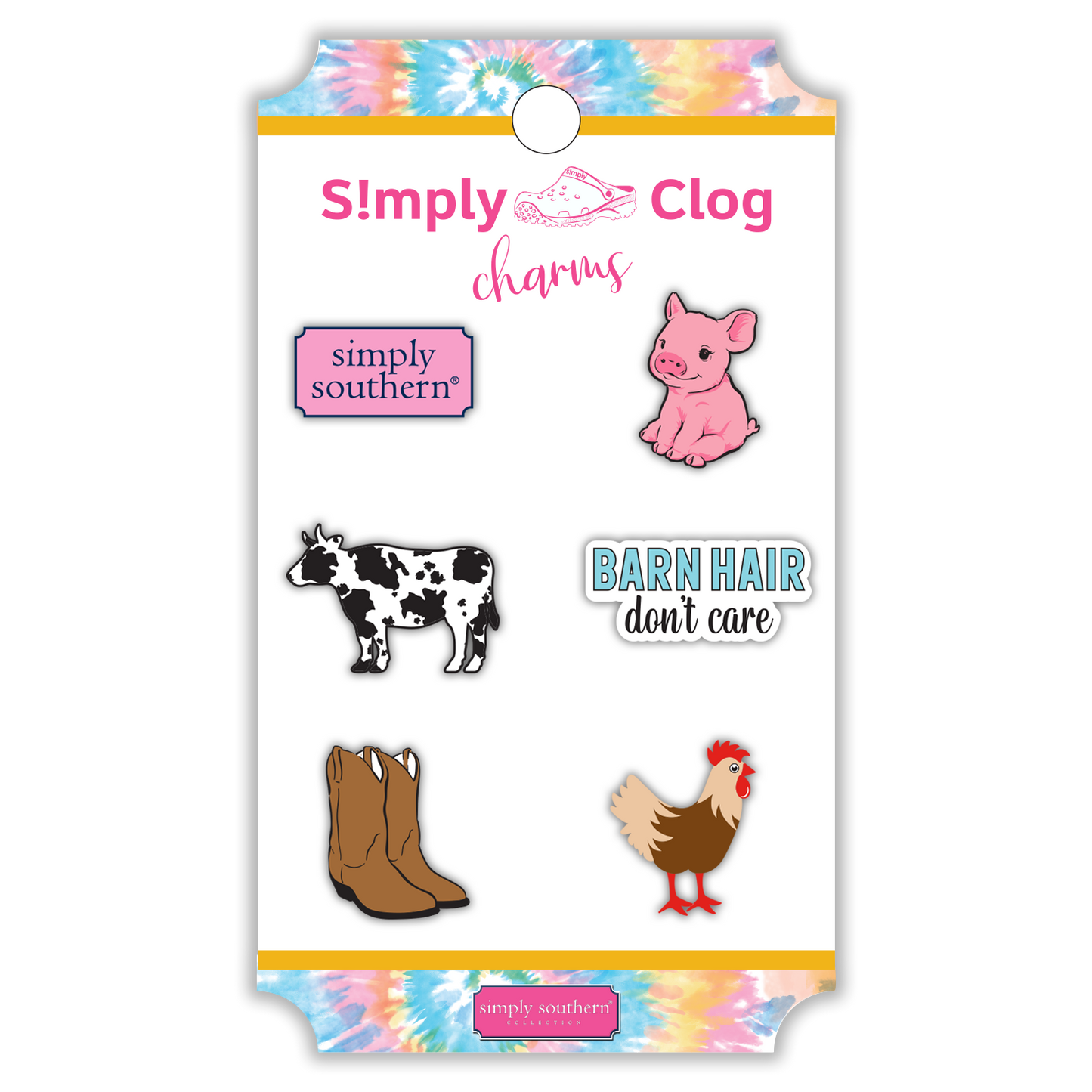 Simply Clog Shoe Charms (Multiple Sets)
