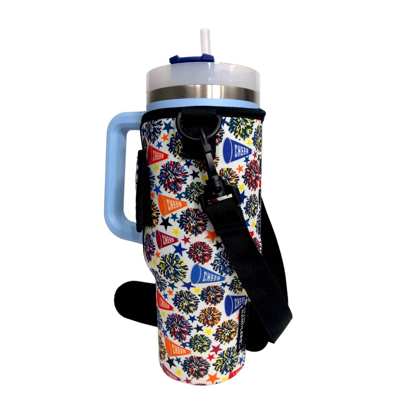 Cheer 40oz Tumbler With Handle Sleeve