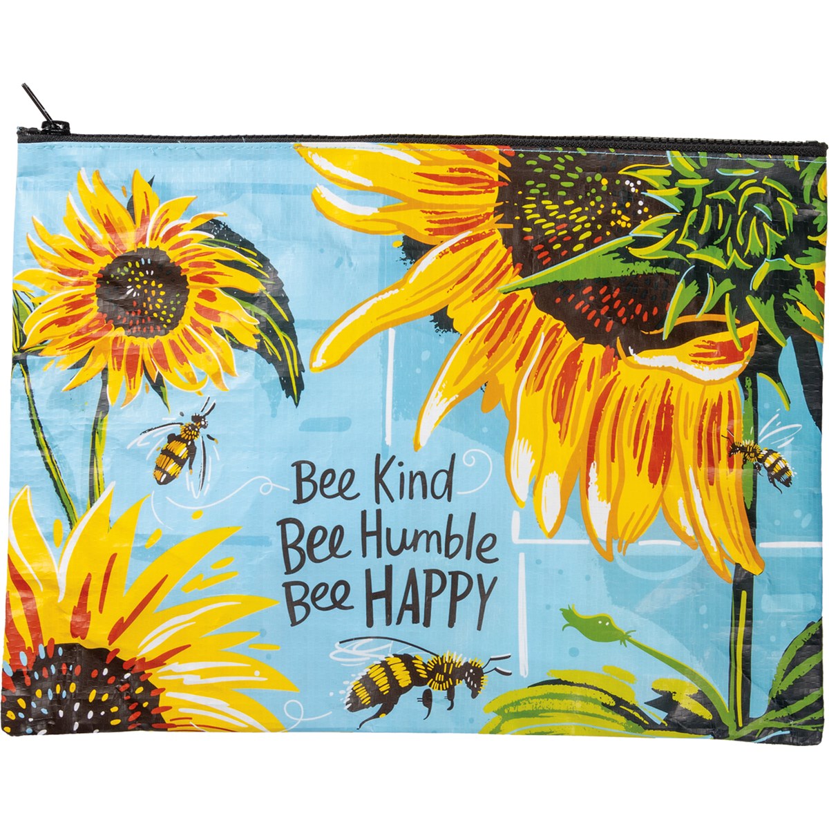 Bee Kind Zipper Folder