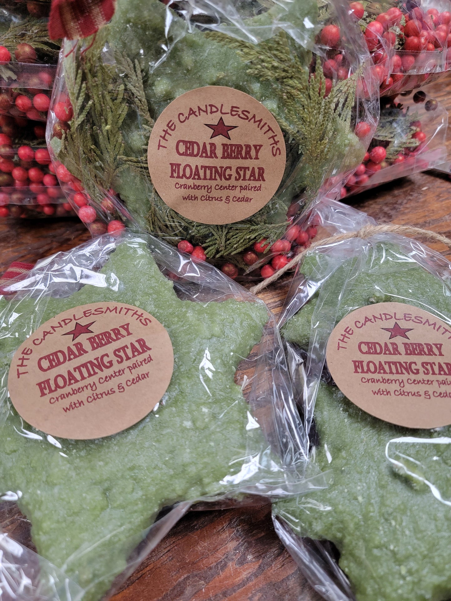 Cedar Berry Floating Candles