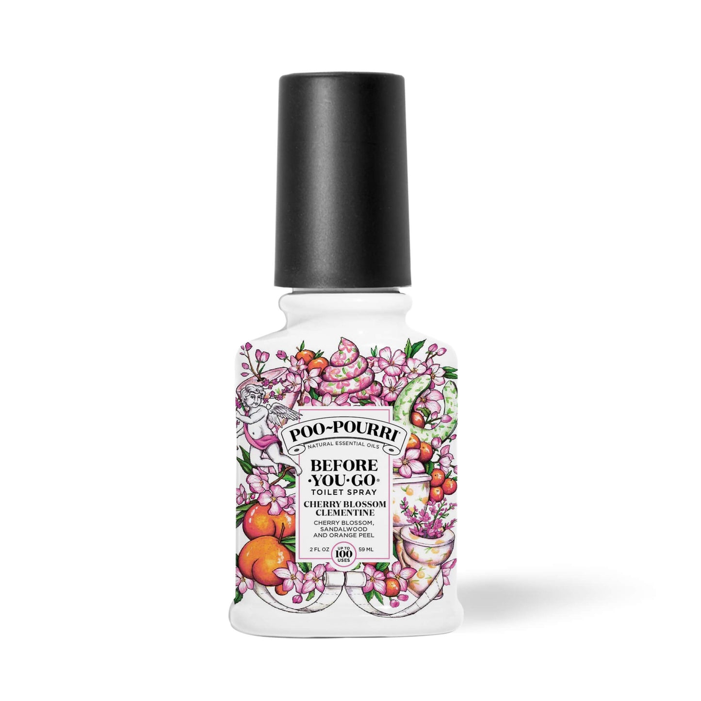Cherry Blossom Clementine Toilet Spray 2oz