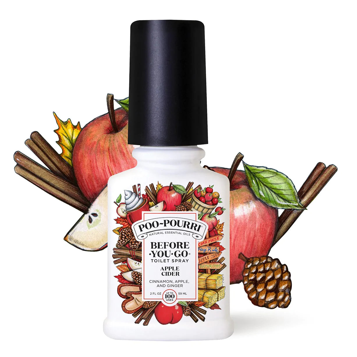 Apple Cider Toilet Spray 2oz