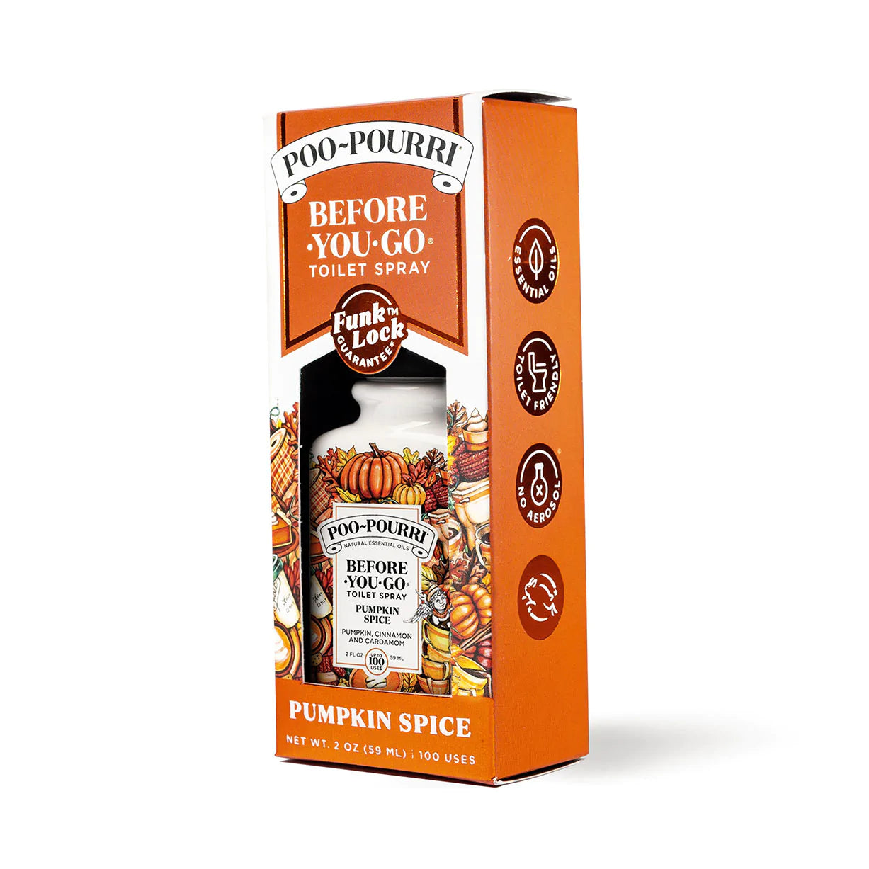 Pumpkin Spice Toilet Spray 2oz