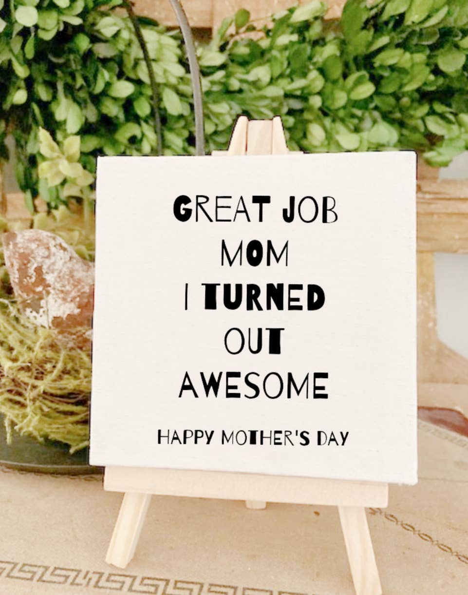 Gift for mom, humorous cards for Mother's Day