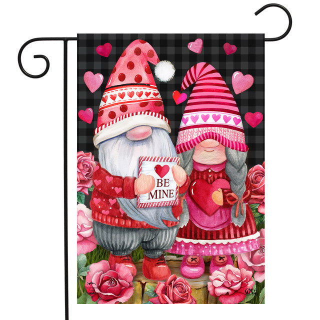 Valentine’s Gnomes Garden Flag