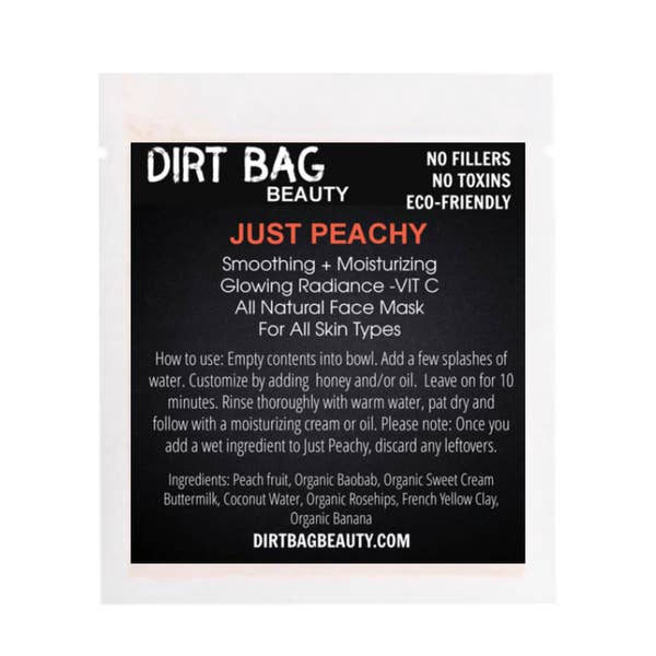 All Natural Face Mask - Just Peachy