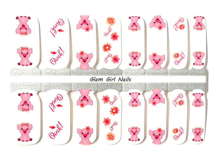 Pig Pen Nail Polish Wraps