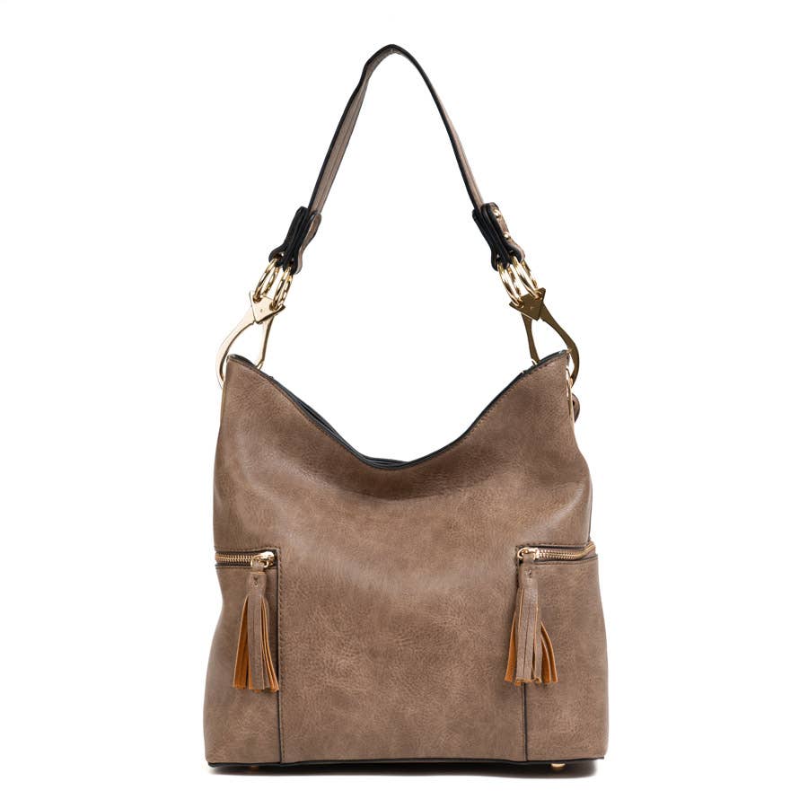 Rochelle Hobo Bag (Clay)