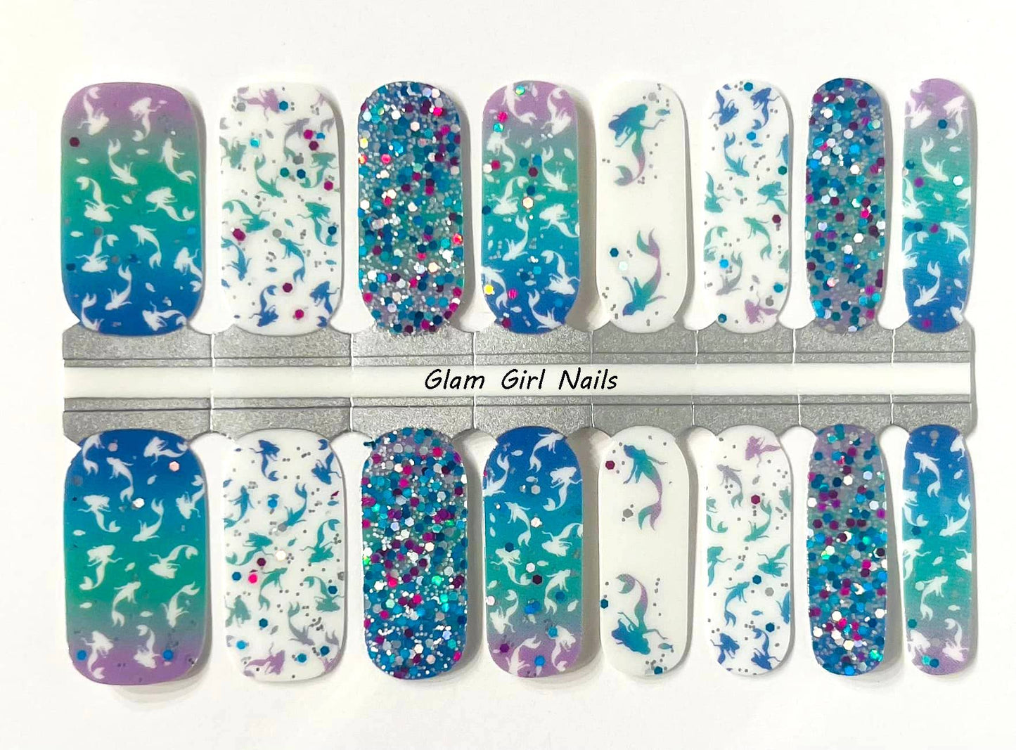 Mermaid Goddess Nail Wraps