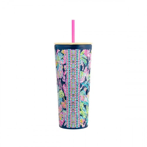 24oz Tumbler with Straw (Multiple Styles)