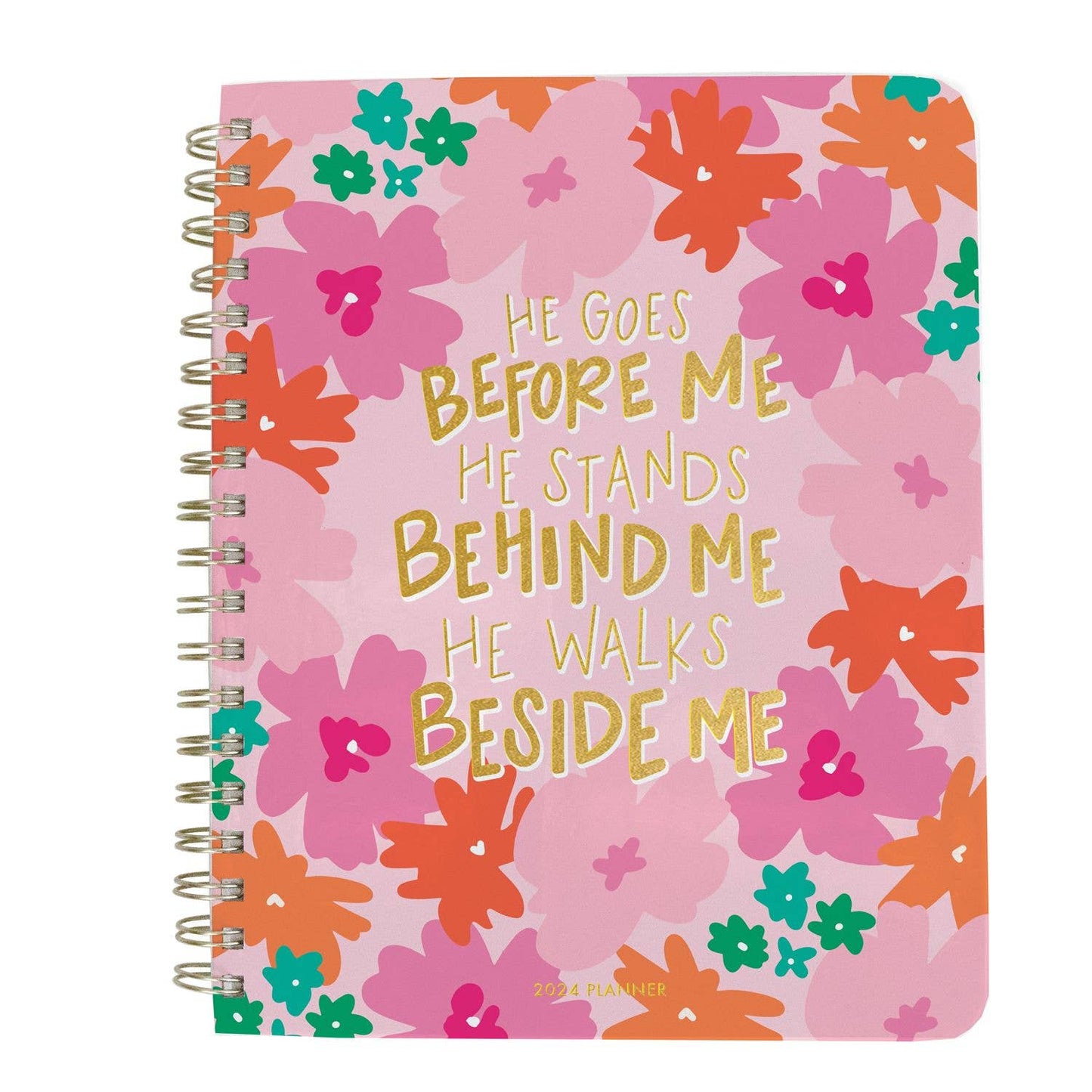 Planner 2024 He Goes Before Me