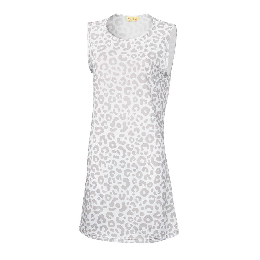 Natural Leopard Dress