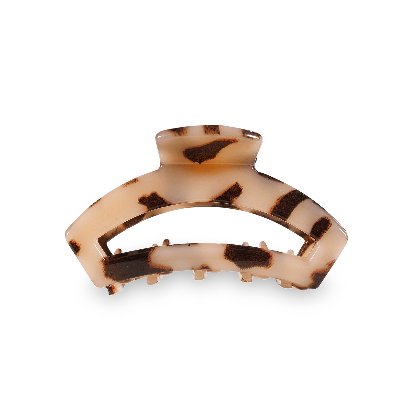 Open Blonde Tortoise Hair Clips