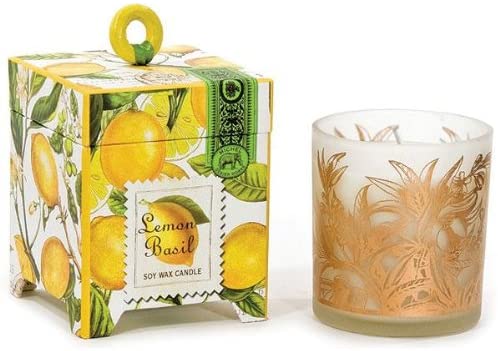Lemon Basil 6.5oz Soy Wax Candle