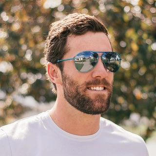 Solize Sunglasses - Paradise Found (Silver to Blue)