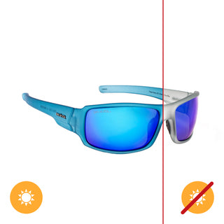 Solize Sunglasses - Ocean Spray (Charcoal to Blue)